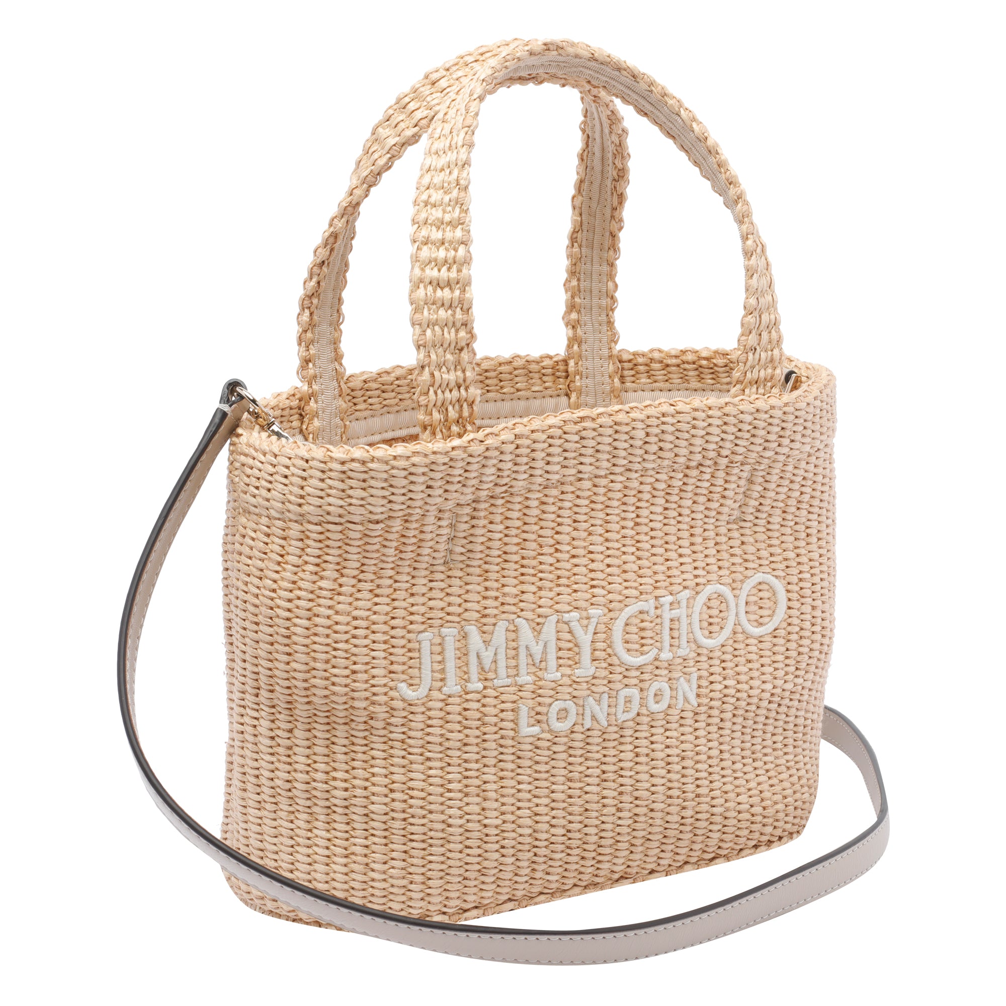 Jimmy Choo Bags Beige Raffia