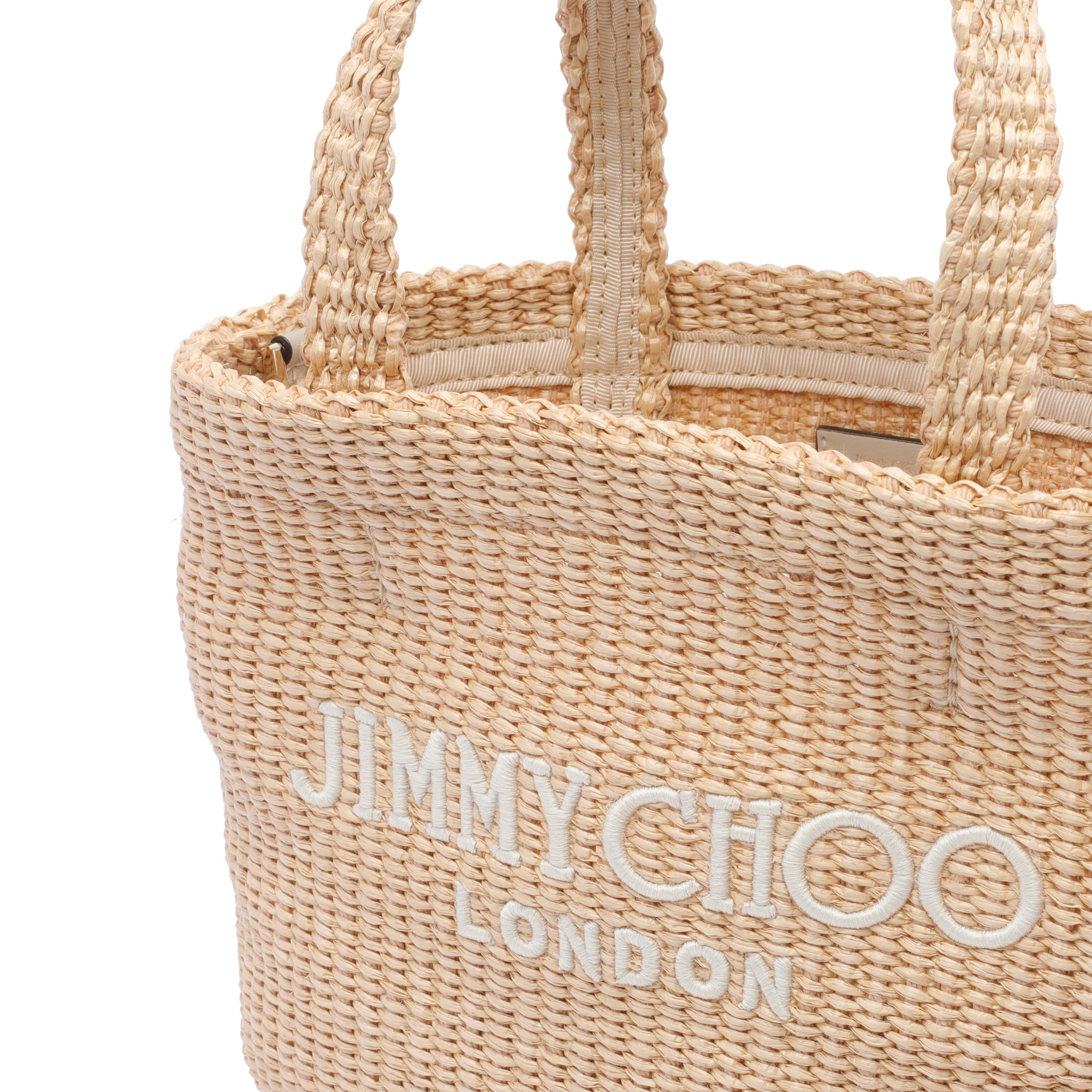 Jimmy Choo Bags Beige Raffia
