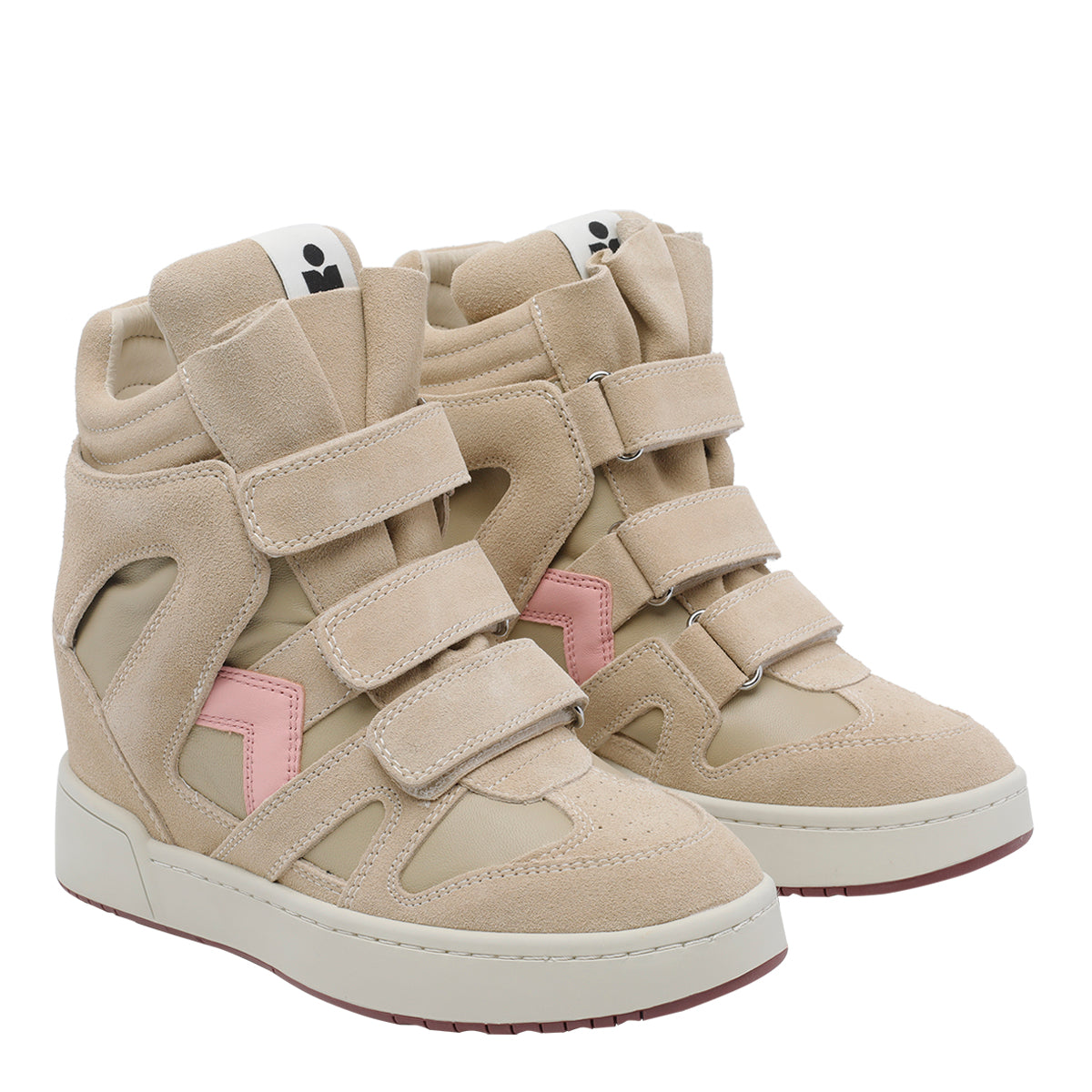 Isabel Marant Sneakers Beige Suede Leather/rubber Sole