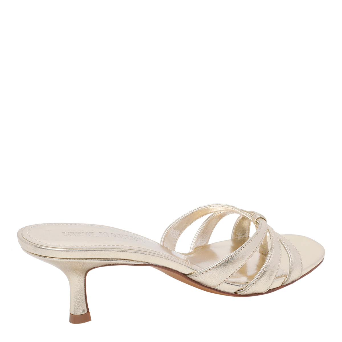 Steve Madden With Heel Golden Calf Leather/rubber Sole