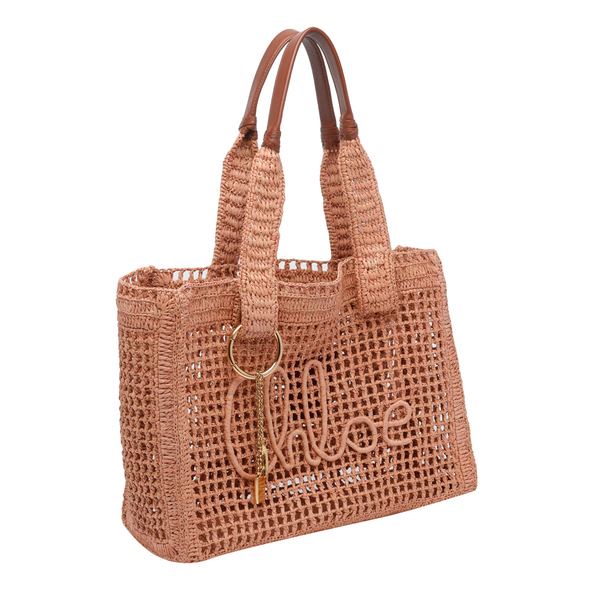 Chloè Bags Beige Raffia