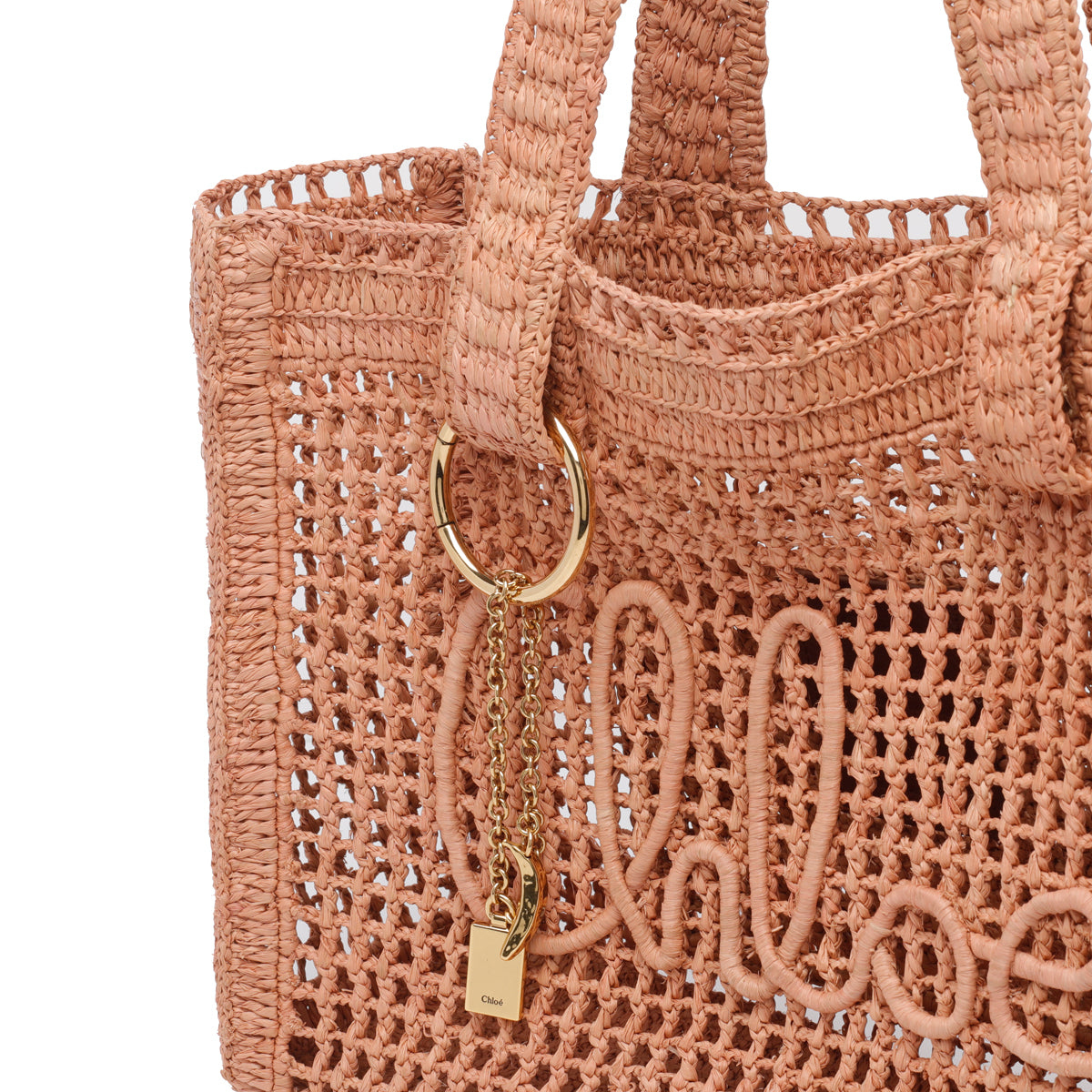 Chloè Bags Beige Raffia
