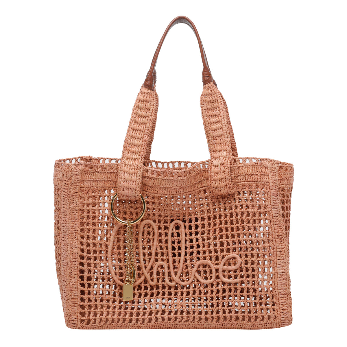 Chloè Bags Beige Raffia