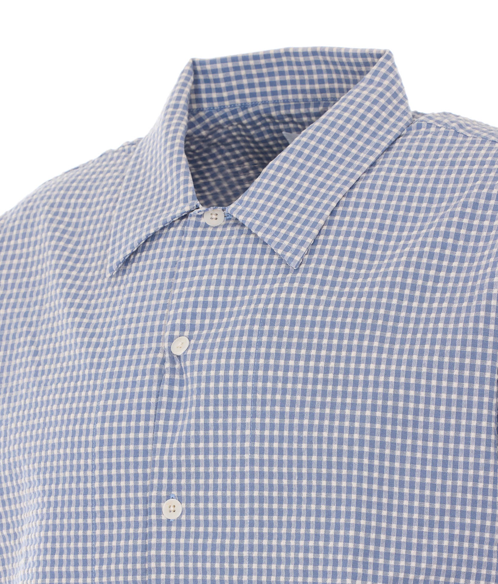 NN.07 Shirts Blue Organic Cotton