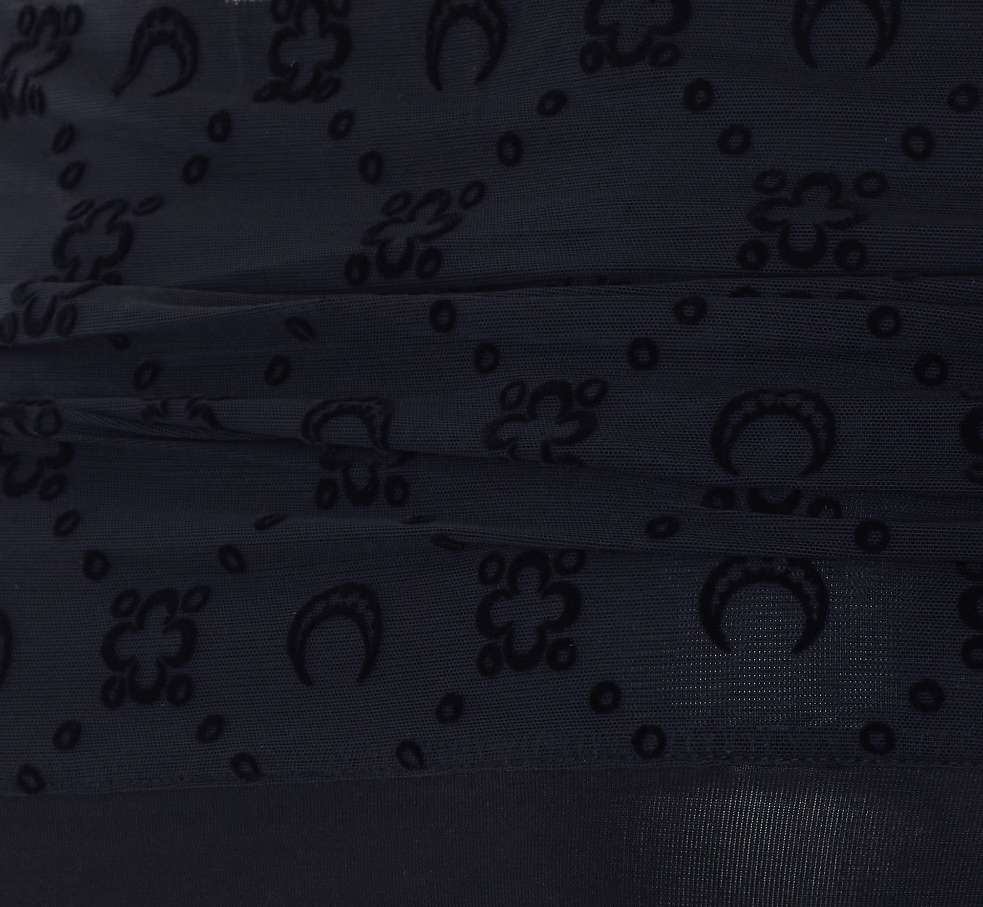 MARINE SERRE Top Black Viscose