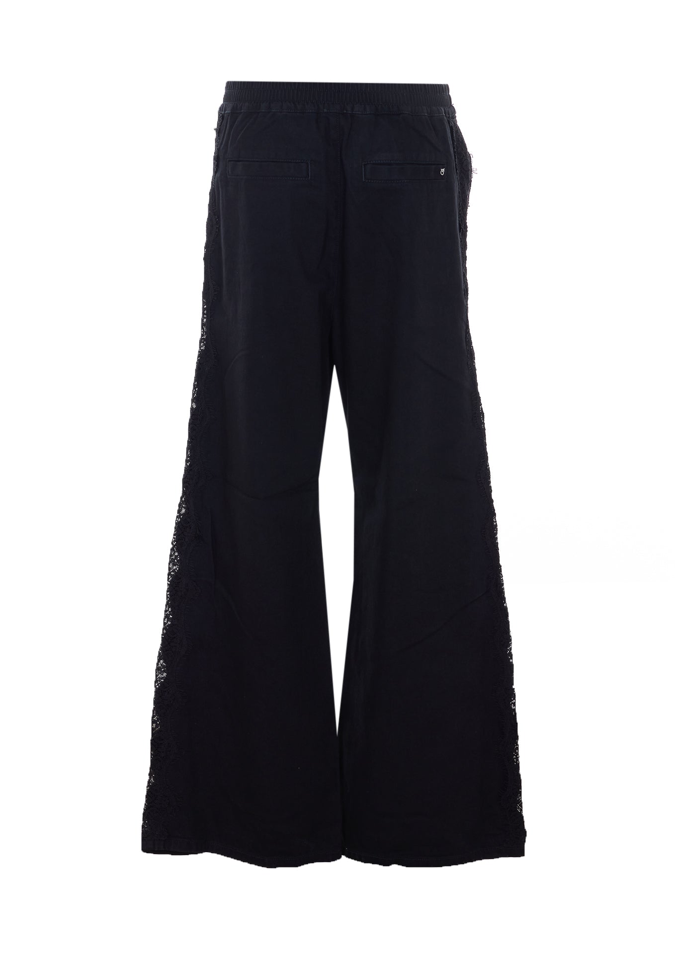 Pinko Trousers Black Cotton