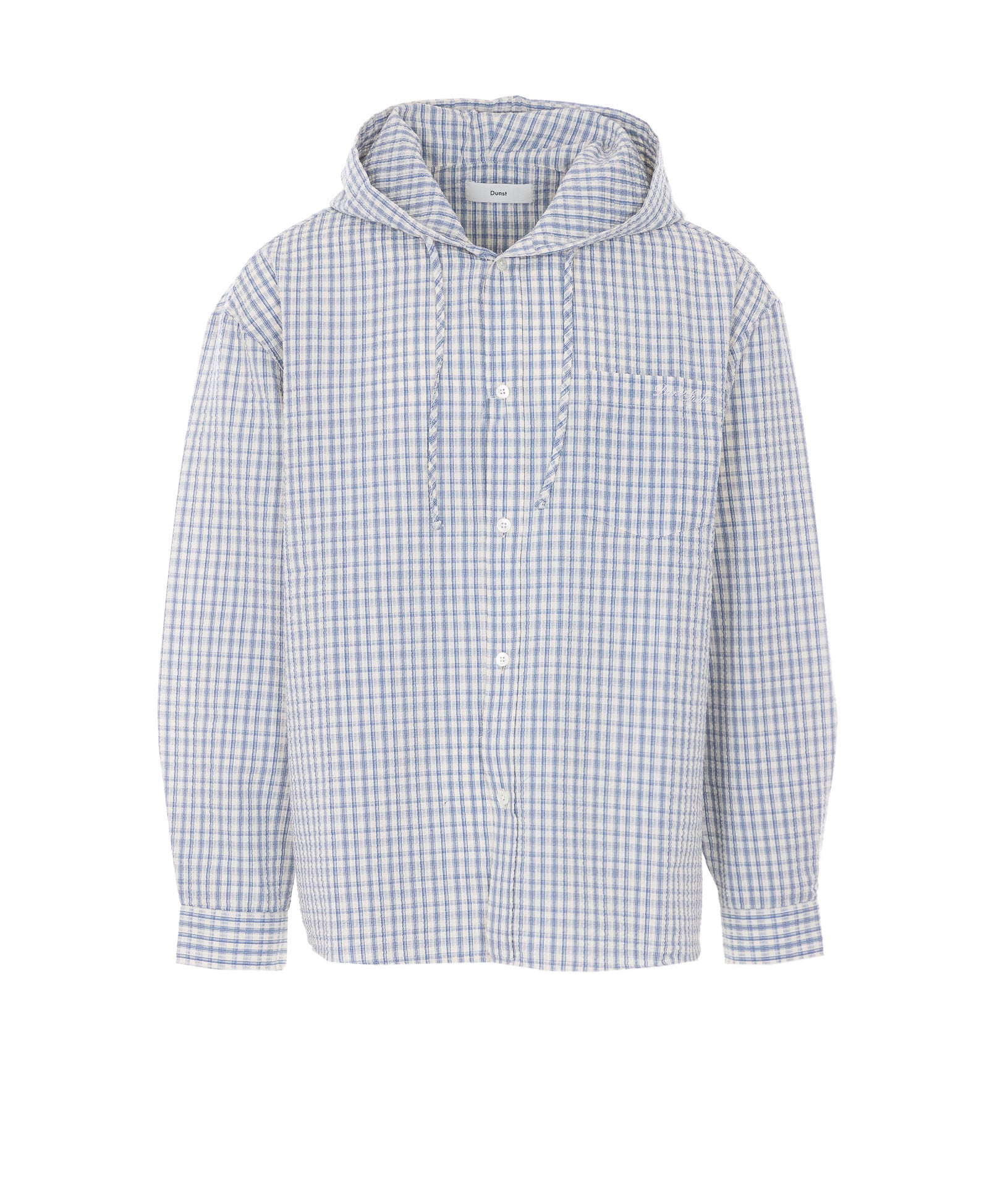 DUNST Shirts Grey Cotton