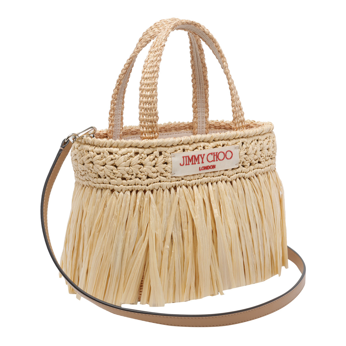 Jimmy Choo Bags Beige Raffia