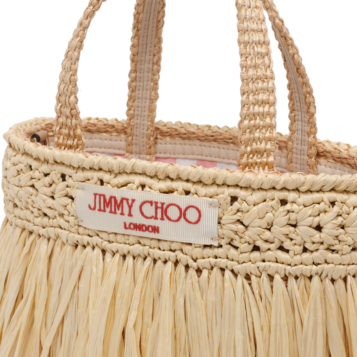 Jimmy Choo Bags Beige Raffia