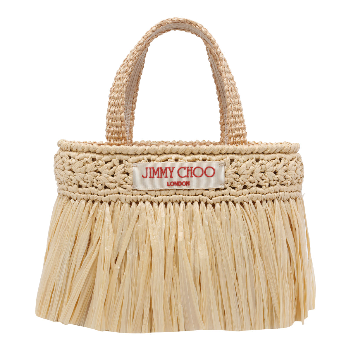 Jimmy Choo Bags Beige Raffia