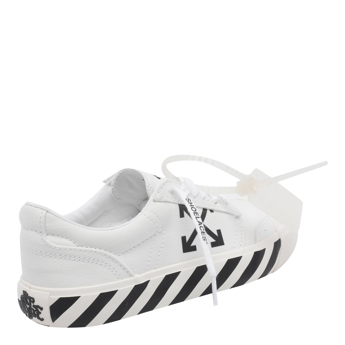 Off White Sneakers Fabric/rubber Sole