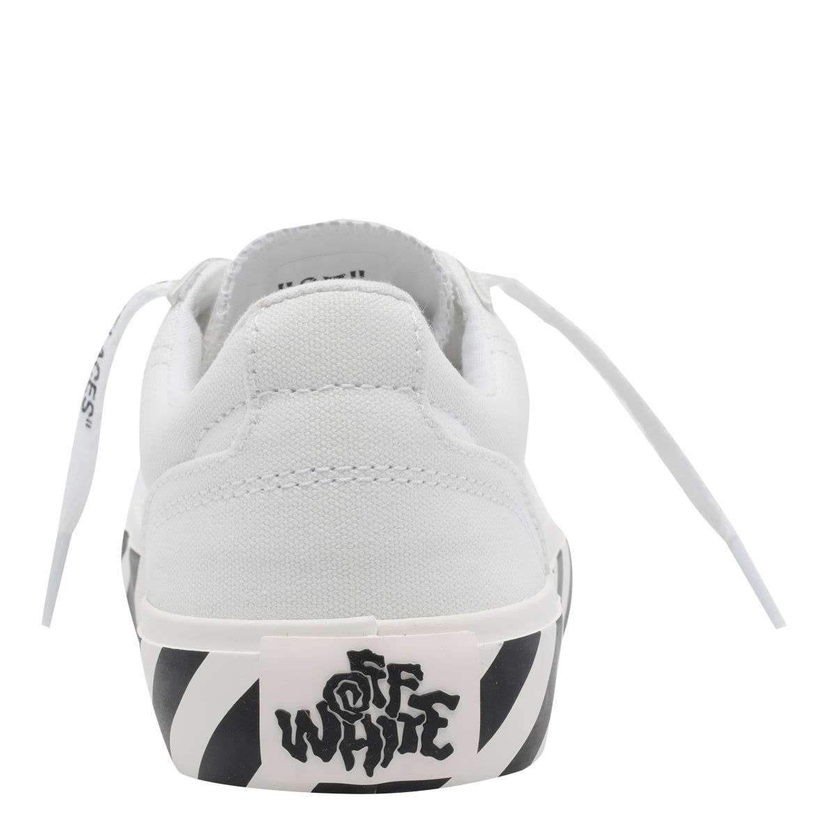 Off White Sneakers Fabric/rubber Sole