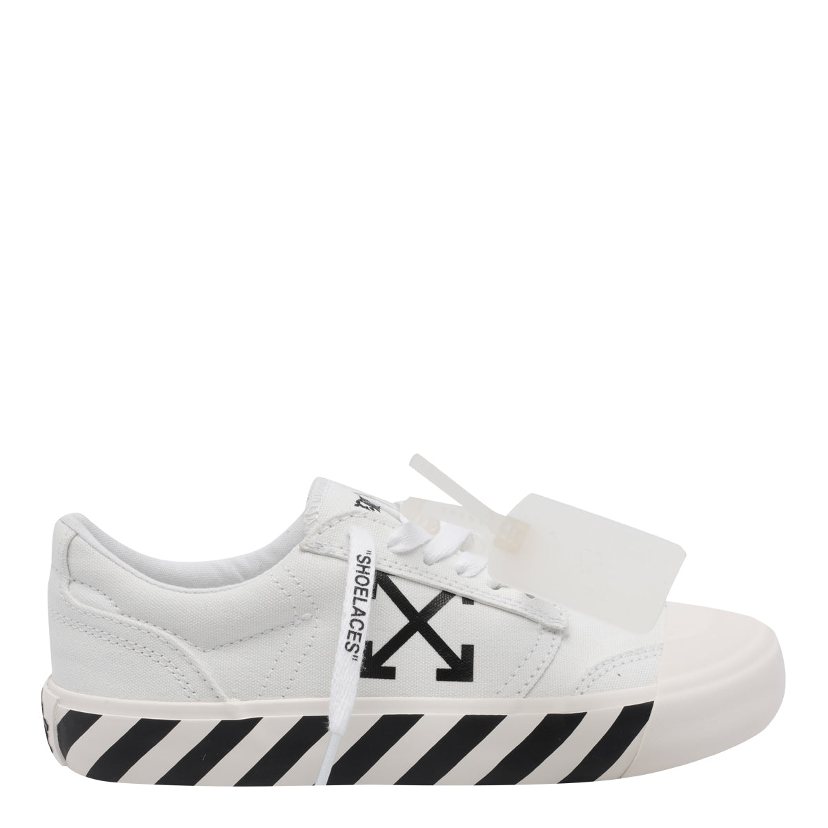 Off White Sneakers Fabric/rubber Sole