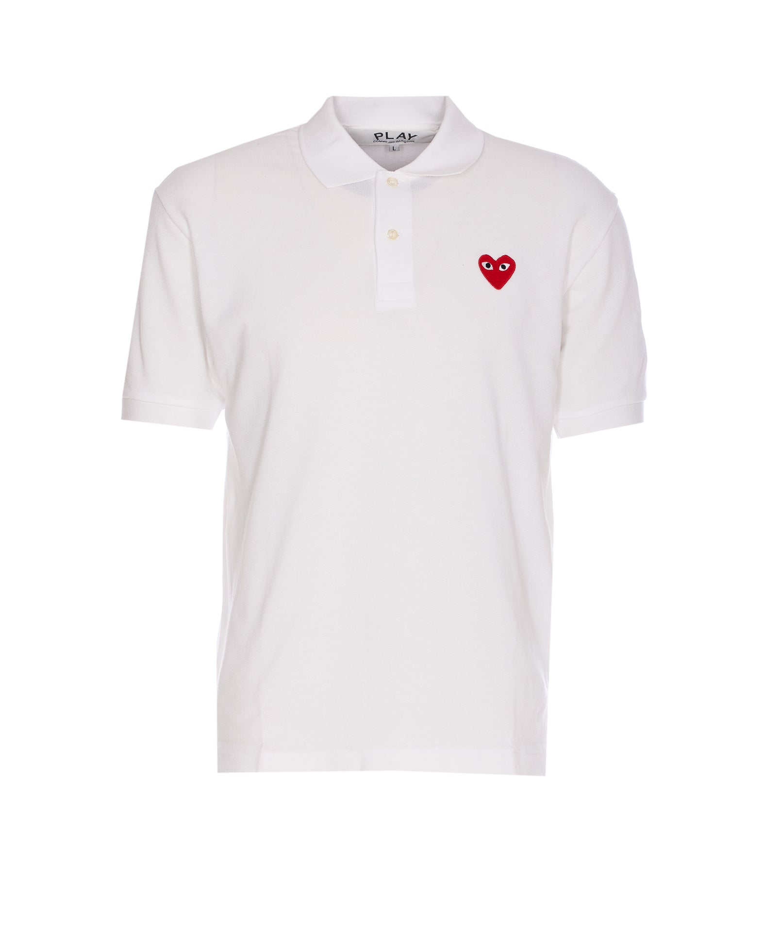 COMME DES GARCONS PLAY T-shirts and Polos White Cotton