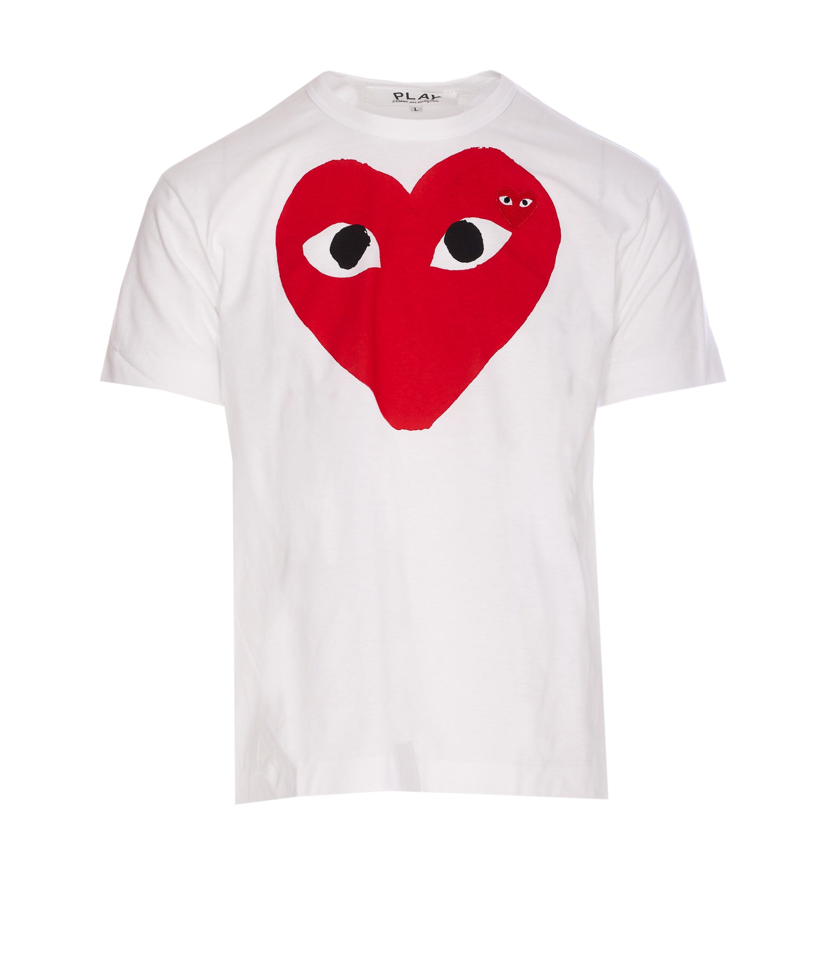 COMME DES GARCONS PLAY T-shirts and Polos White Cotton