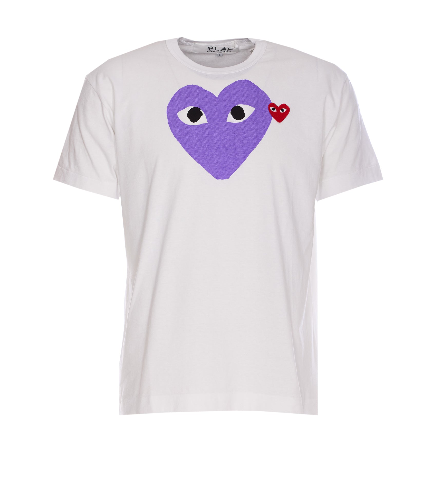 COMME DES GARCONS PLAY T-shirts and Polos Purple Cotton