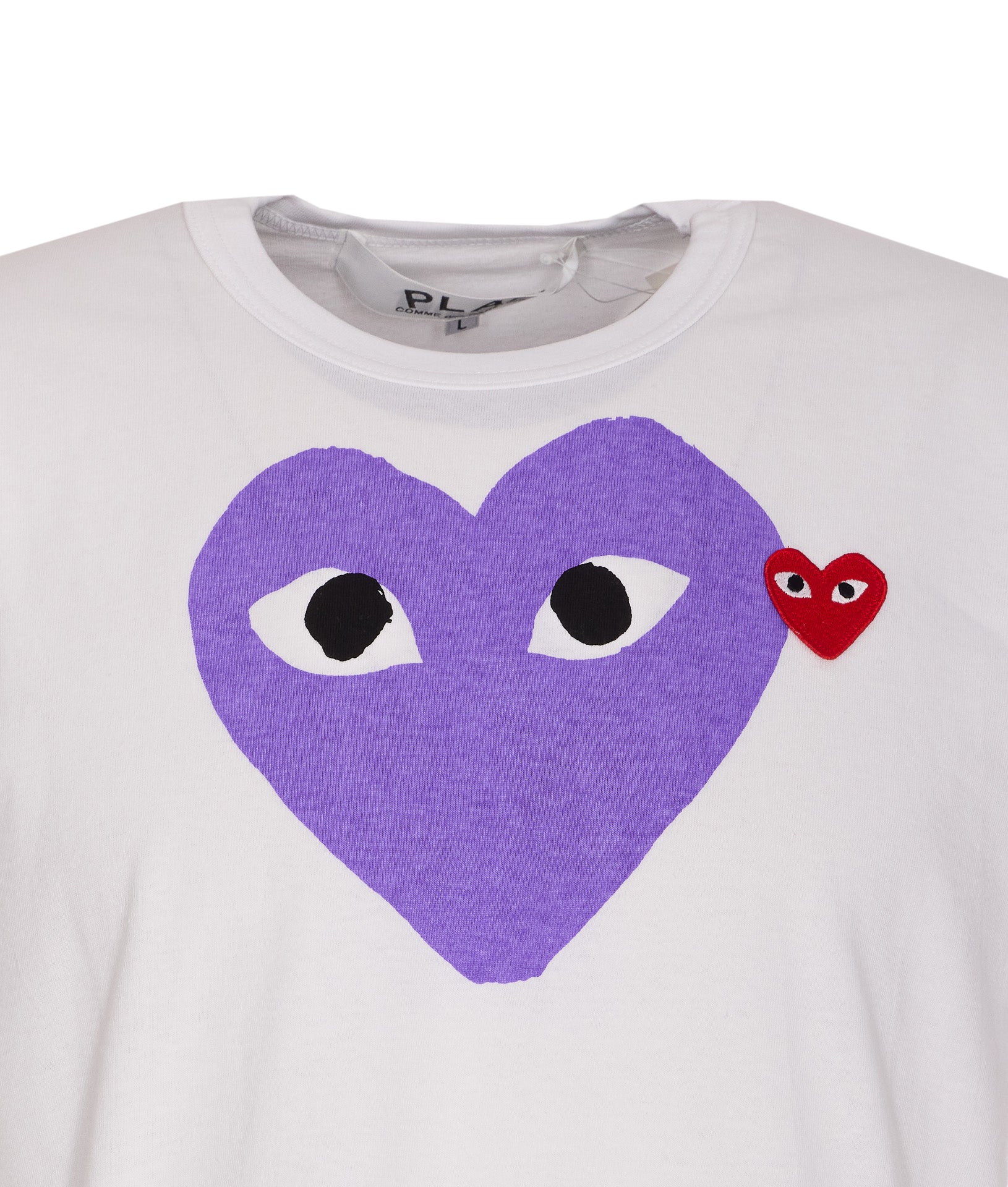 COMME DES GARCONS PLAY T-shirts and Polos Purple Cotton