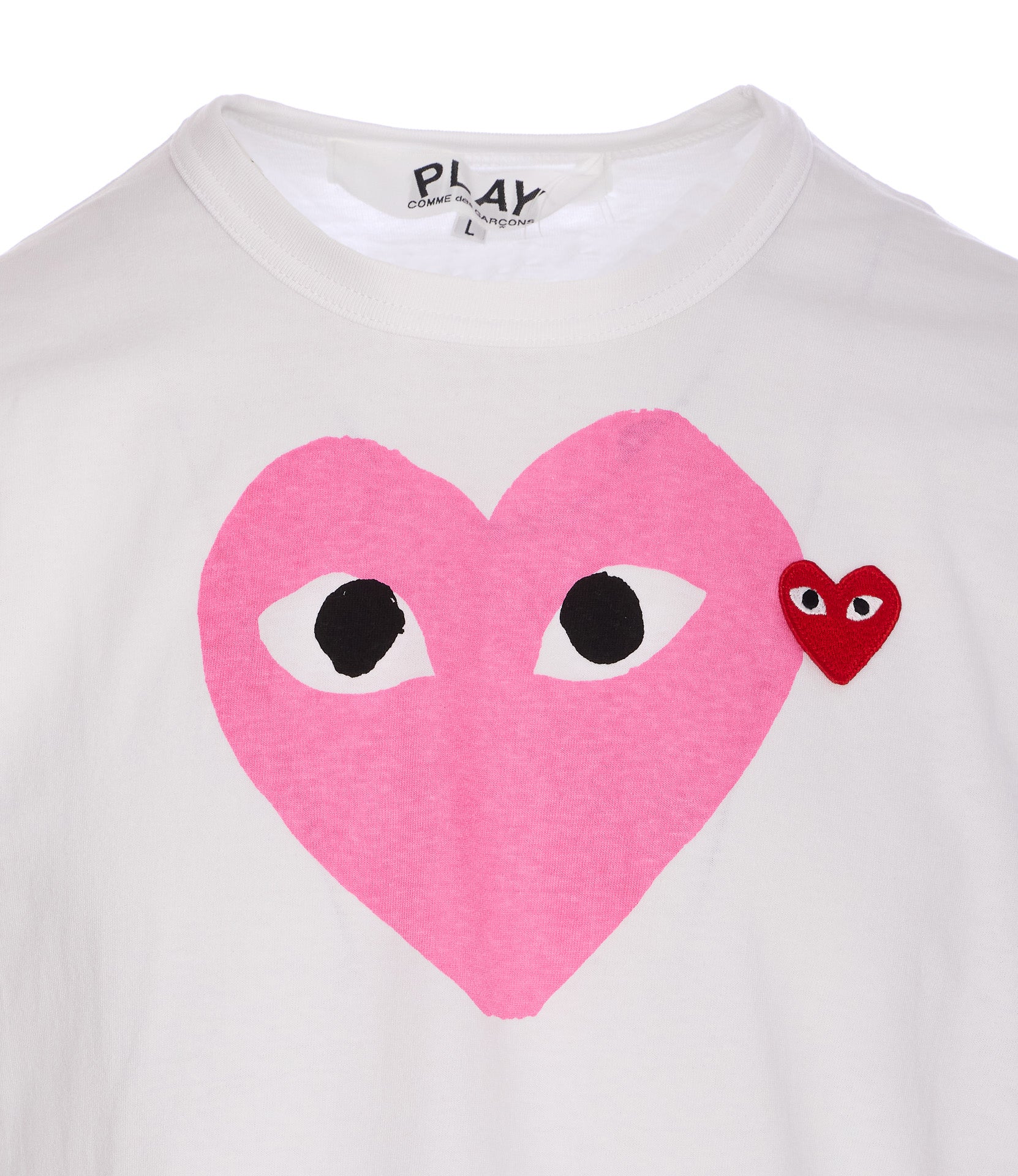 COMME DES GARCONS PLAY T-shirts and Polos Pink