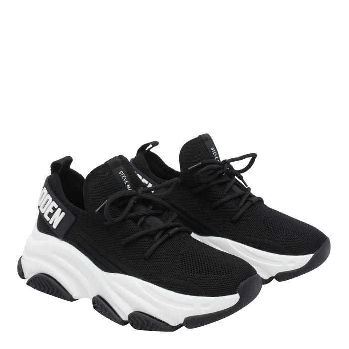 Steve Madden Sneakers Black Fabric/rubber Sole