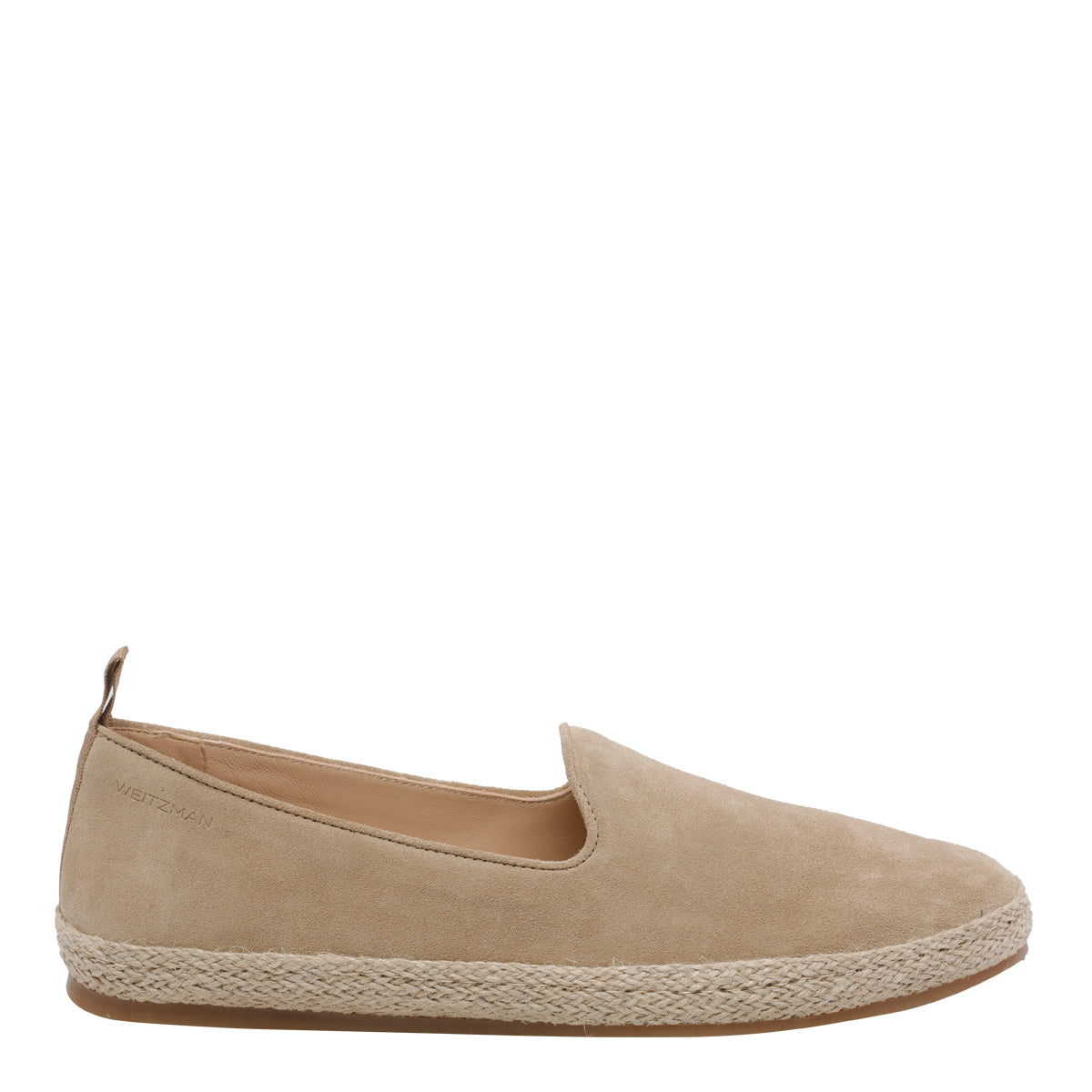 Stuart Weitzman Flat shoes Beige Suede Leather/rubber Sol