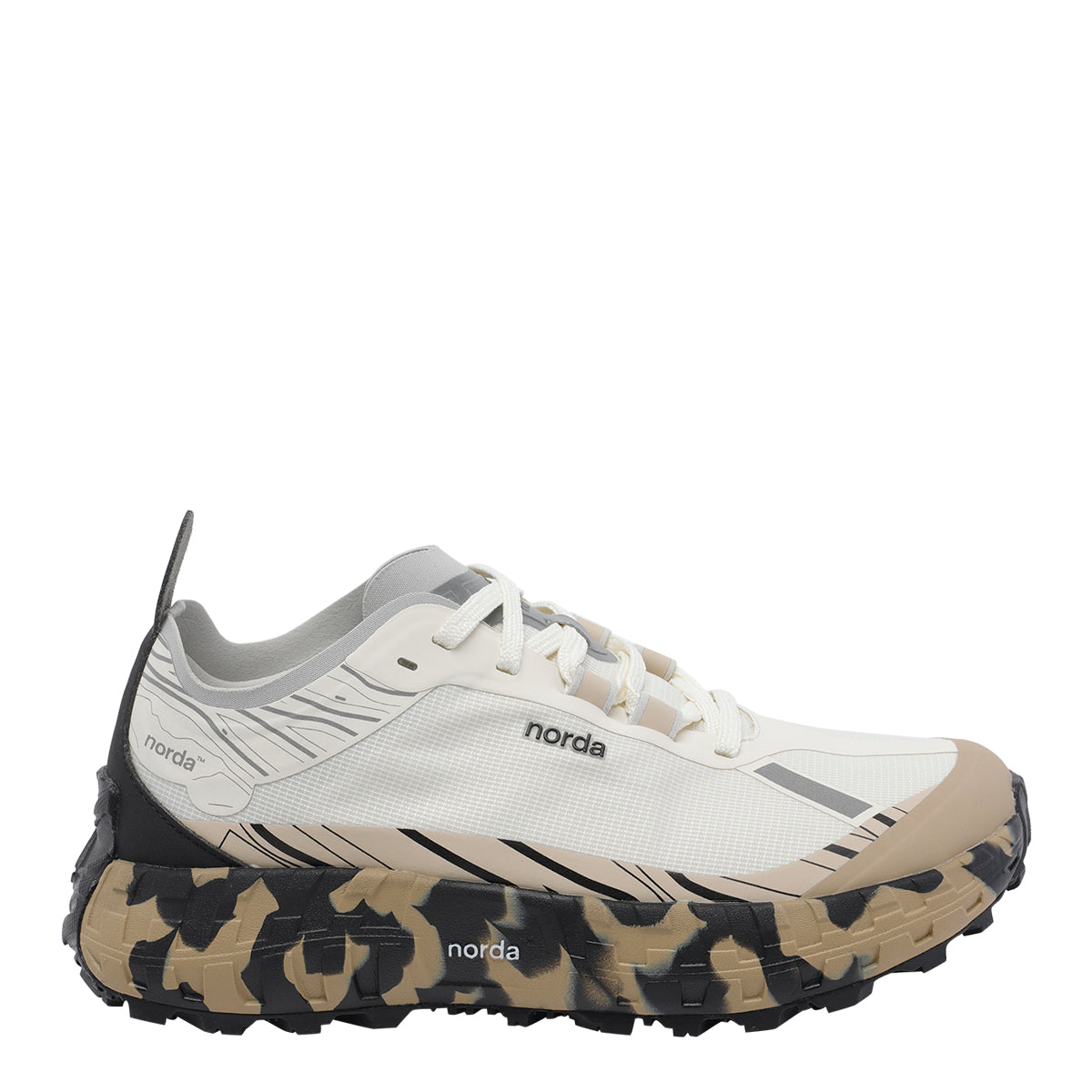Norda Sneakers White Fabric/rubber Sole