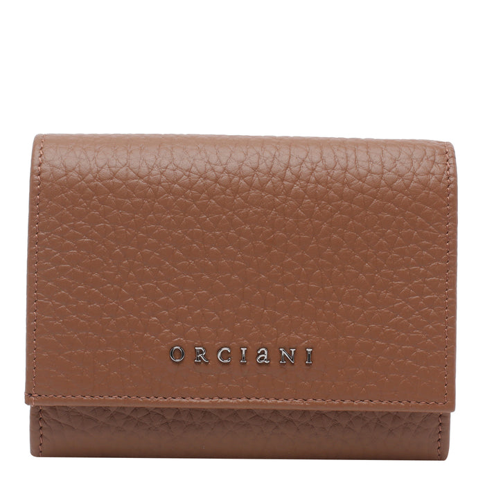 Orciani Wallets Brown Calf Leather