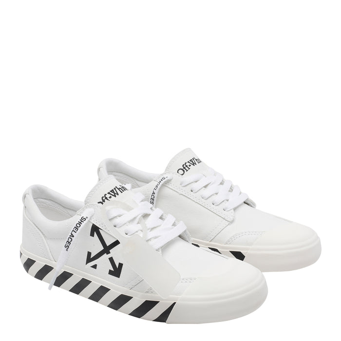 Off White Sneakers Fabric/rubber Sole