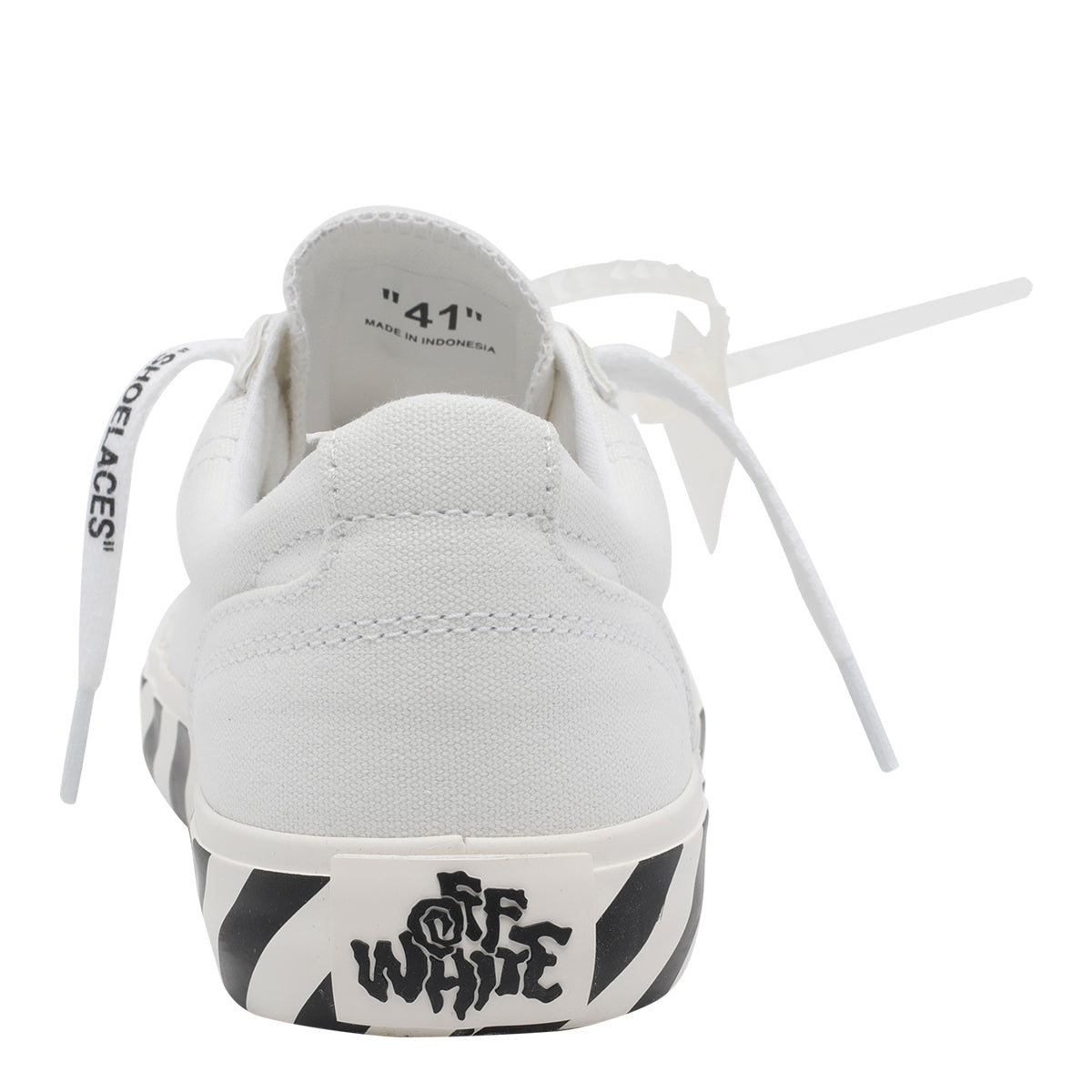 Off White Sneakers Fabric/rubber Sole
