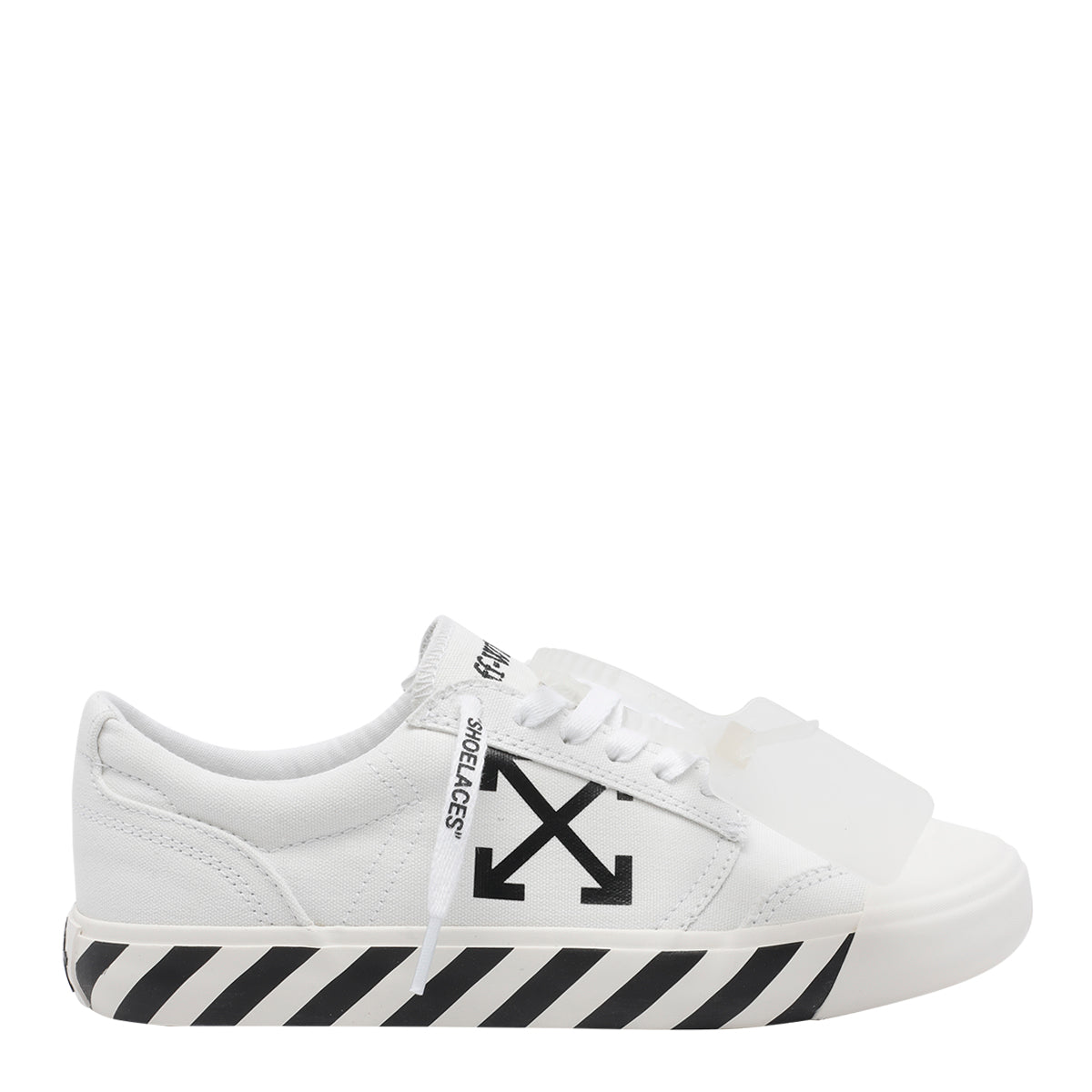 Off White Sneakers Fabric/rubber Sole