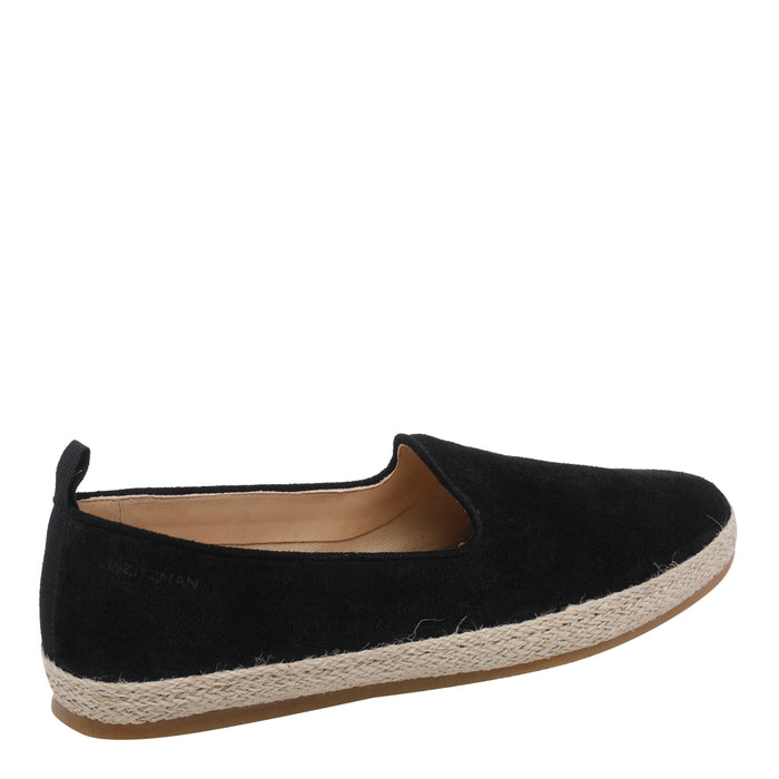 Stuart Weitzman Flat shoes Black Suede Leather/rubber Sol