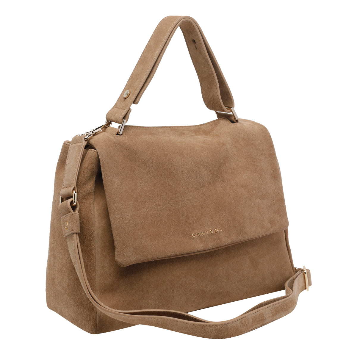 Orciani Bags Beige Calf Leather