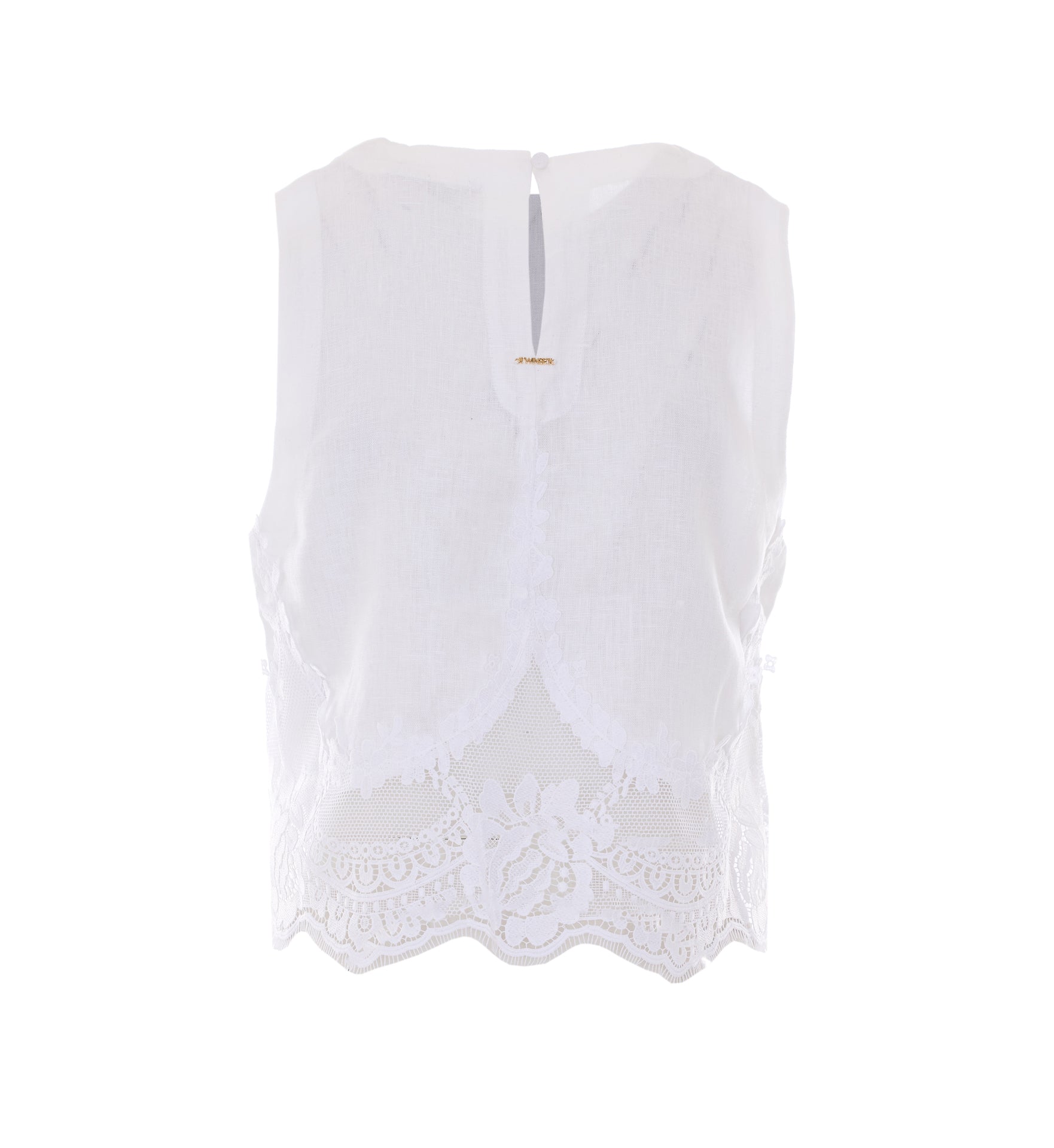 Twin-set Top White Linen