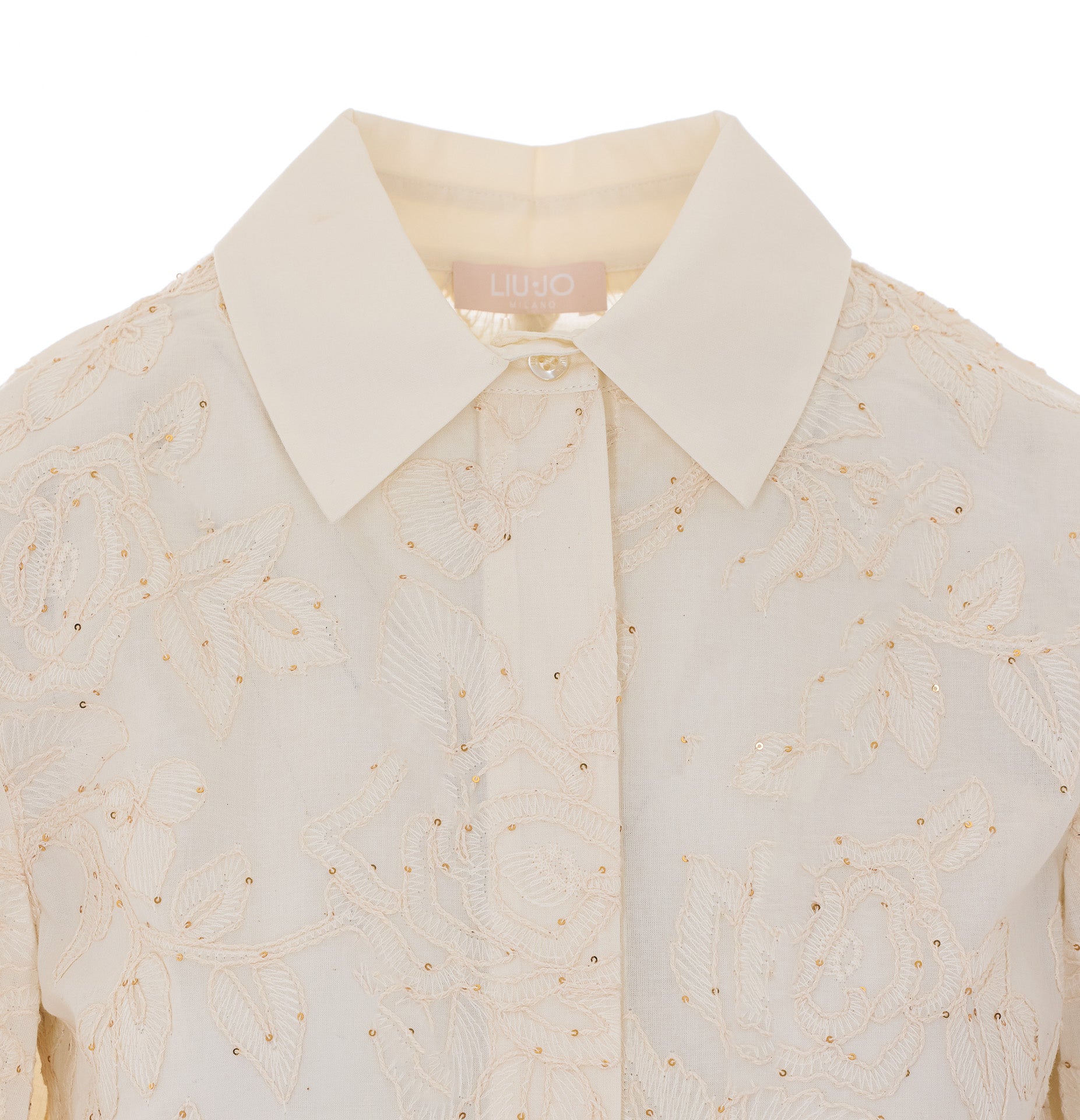 Liu Jo Shirts Beige Cotton