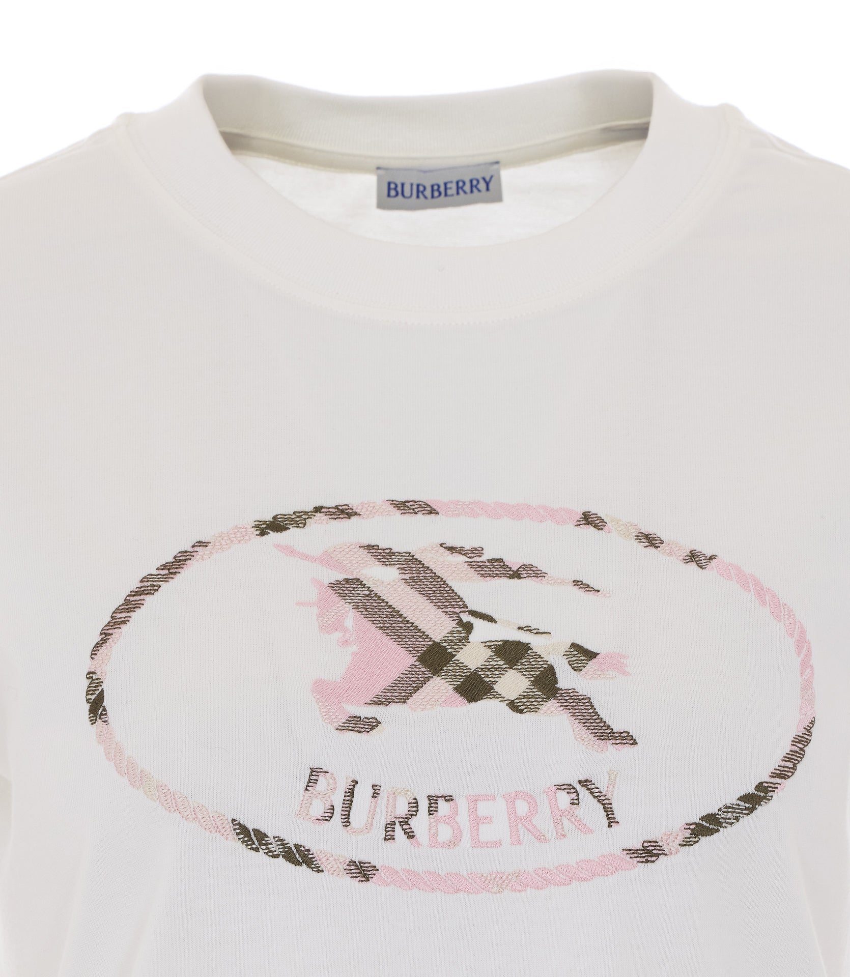 Burberry T-shirts and Polos White Cotton