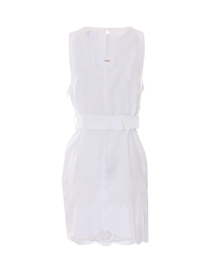 Twin-set Dresses White Cotton
