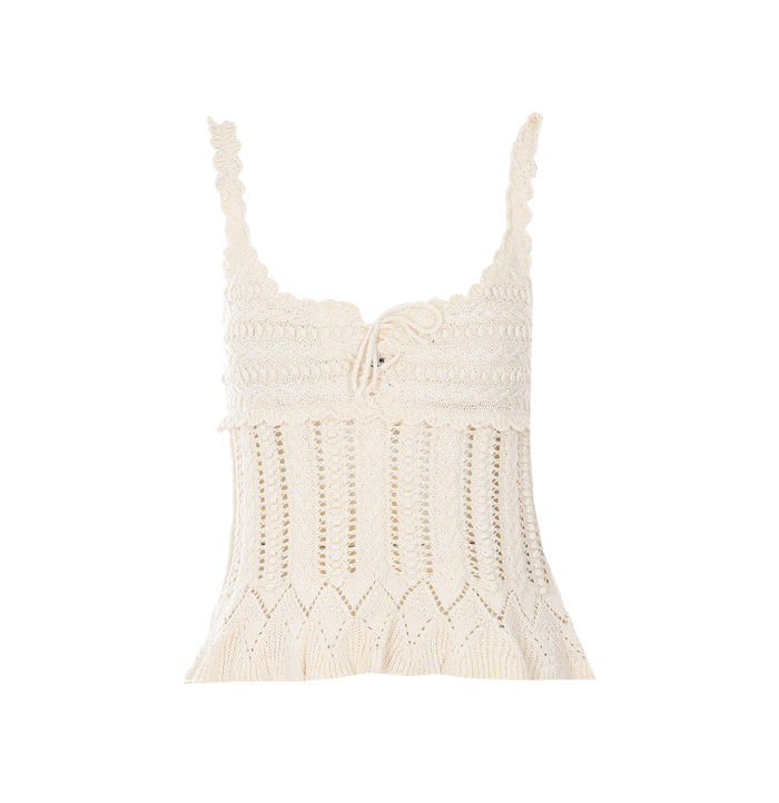 Isabel Marant Etoile Top Beige Cotton