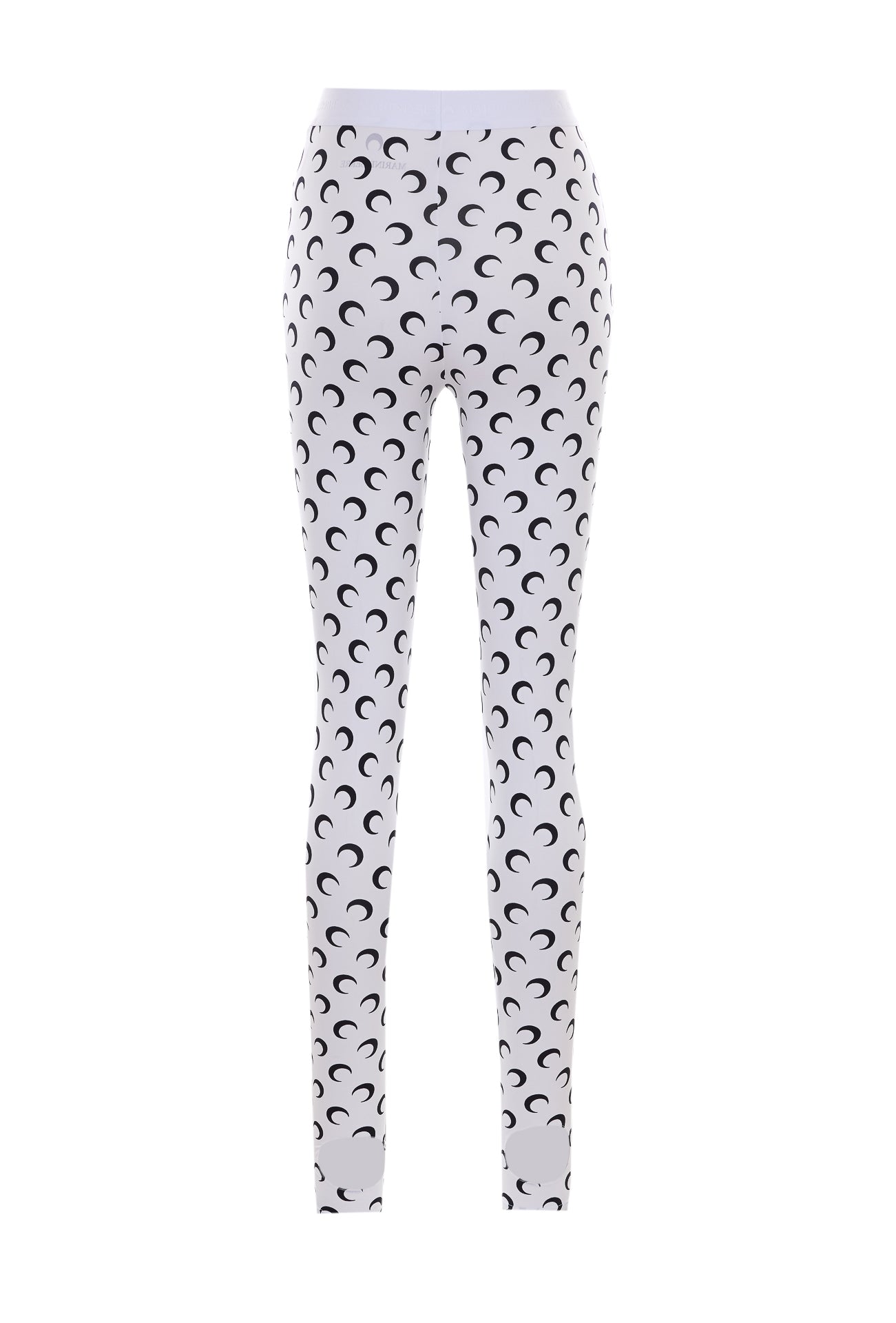 MARINE SERRE Trousers White Polyamide