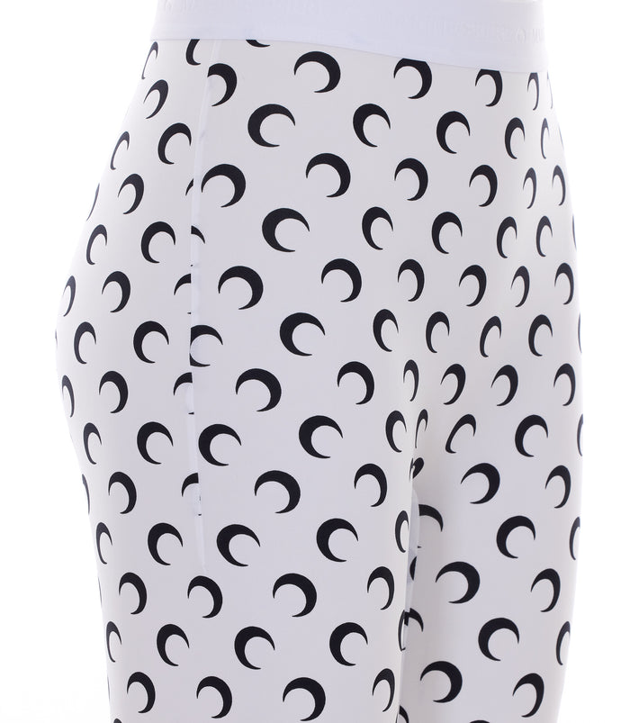 MARINE SERRE Trousers White Polyamide