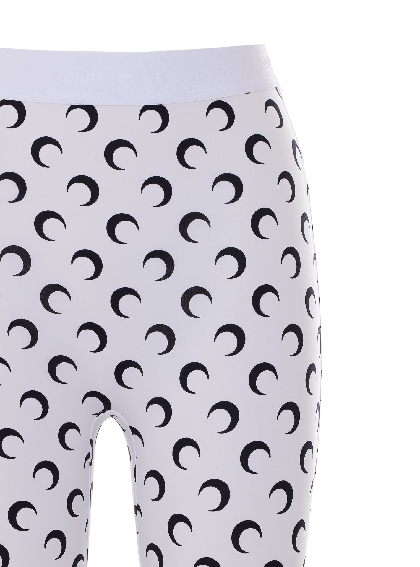 MARINE SERRE Trousers White Polyamide