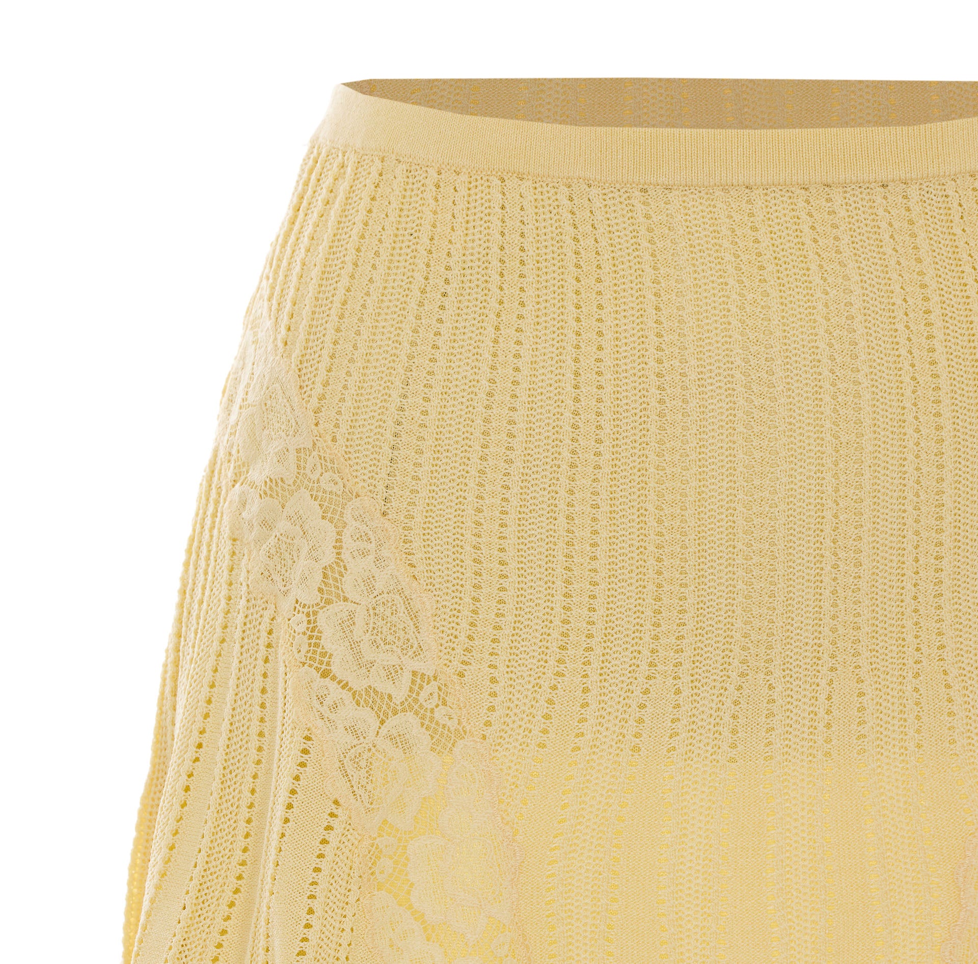 SELF PORTRAIT Skirts Yellow Viscose