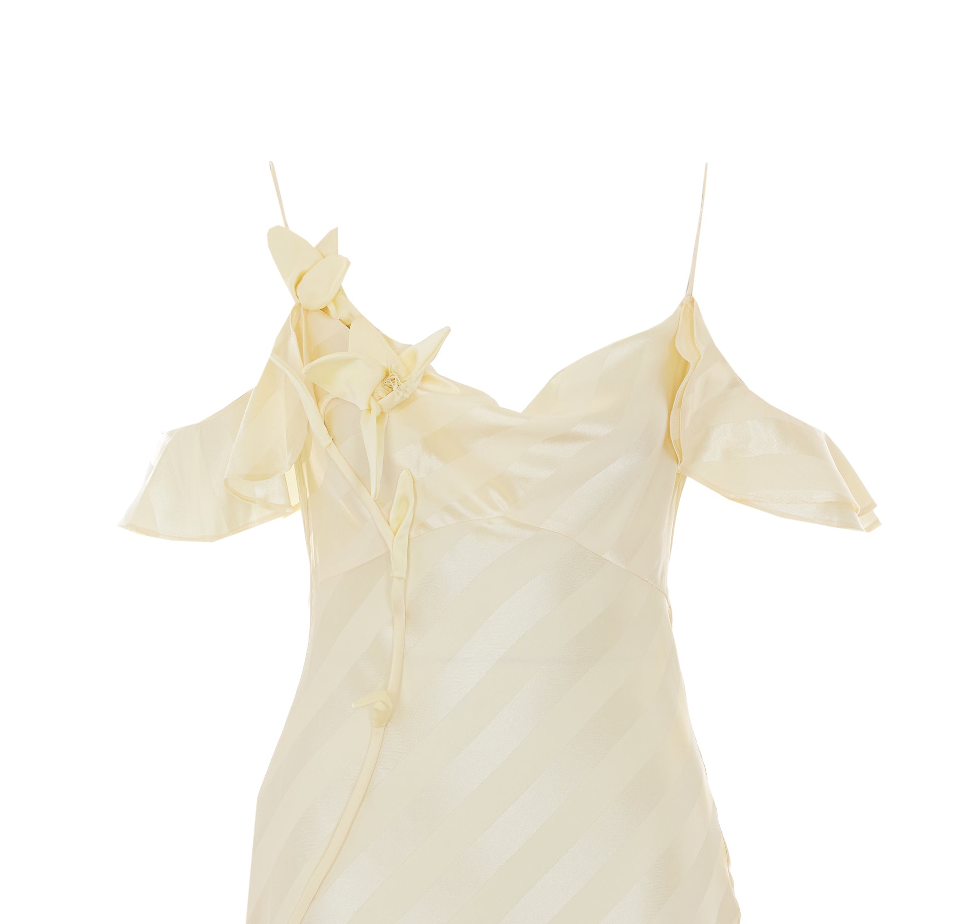 SELF PORTRAIT Dresses Yellow Polyester
