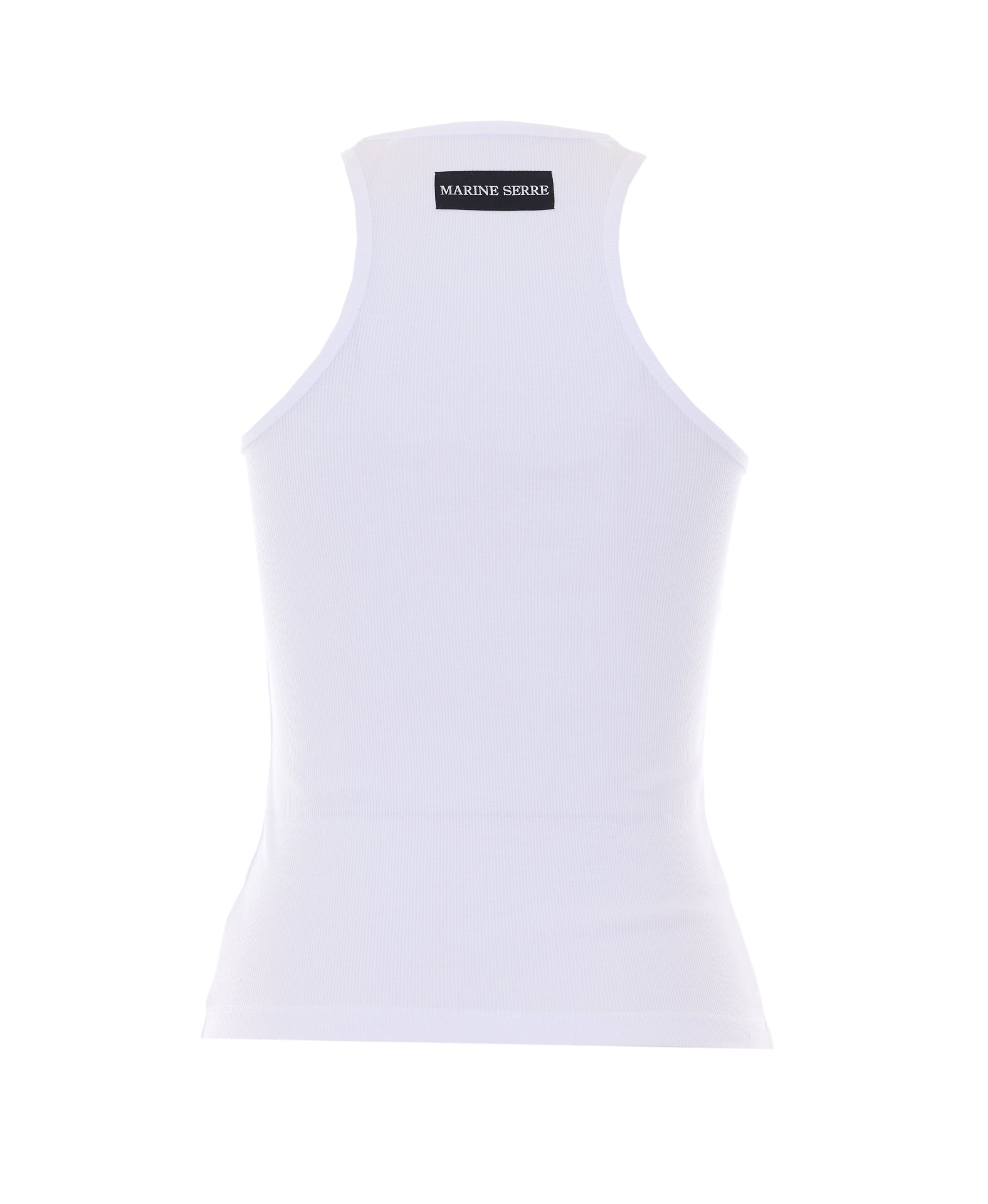 MARINE SERRE Top White Cotton