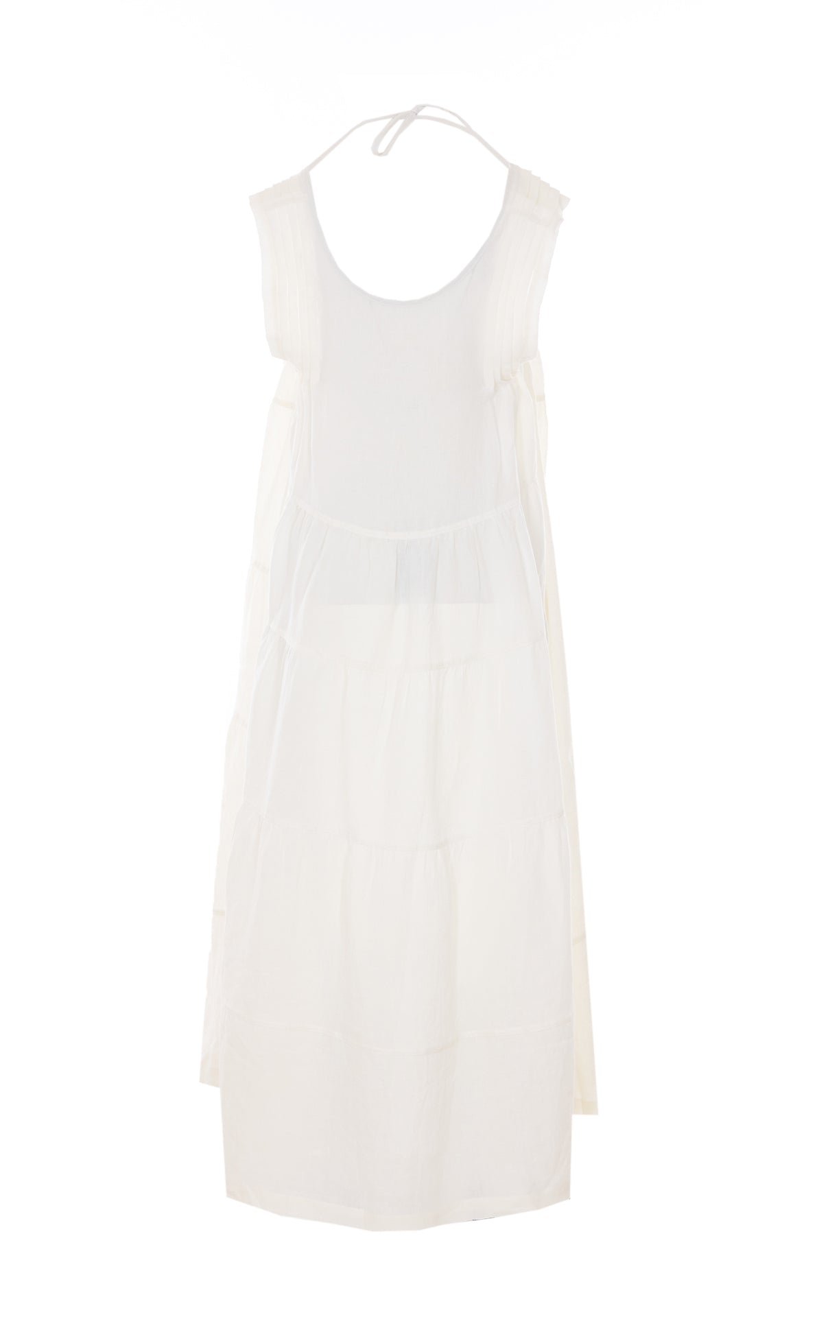 MAURIZIO Dresses White Linen
