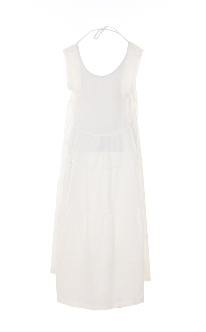 MAURIZIO Dresses White Linen