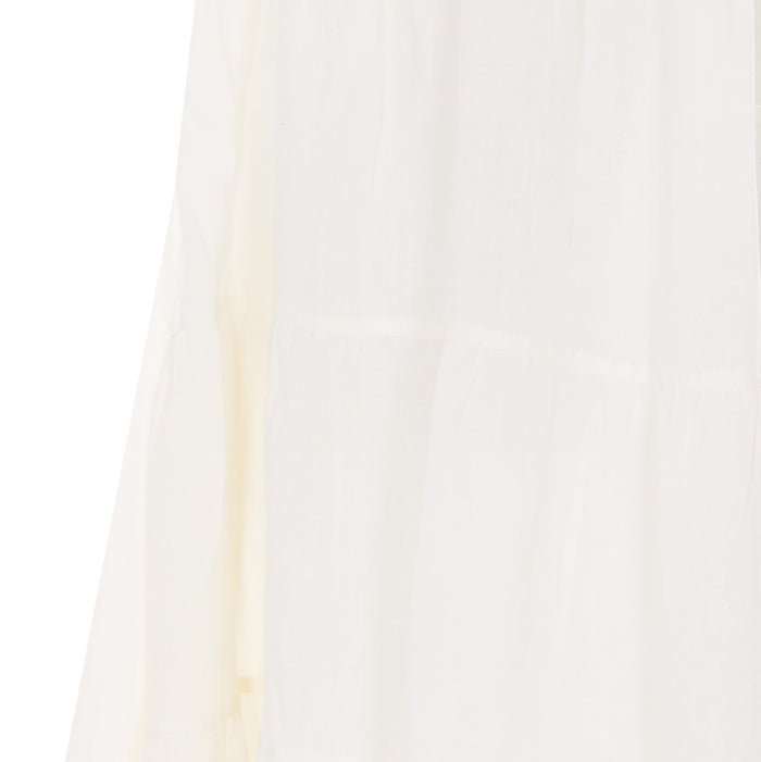MAURIZIO Dresses White Linen