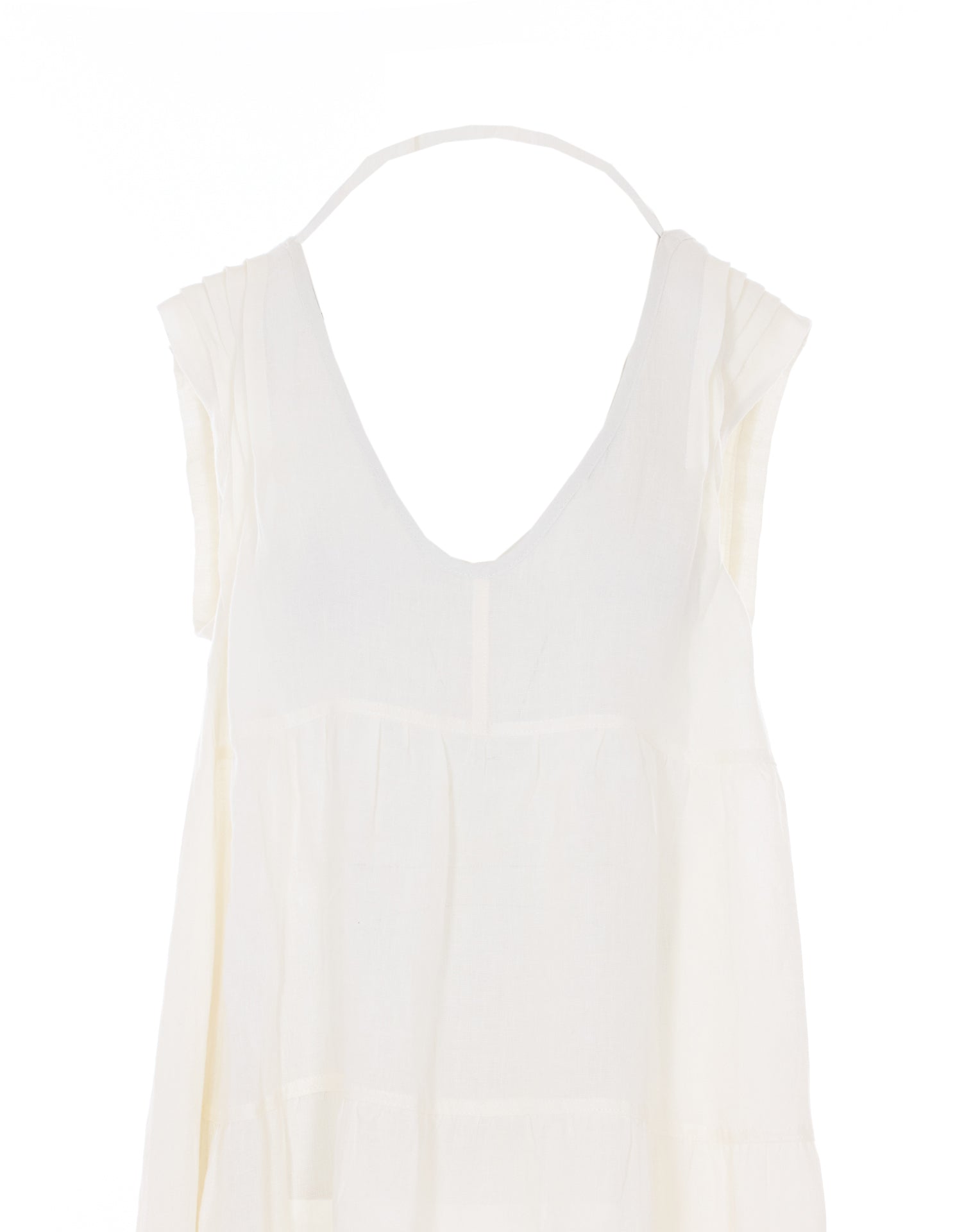 MAURIZIO Dresses White Linen