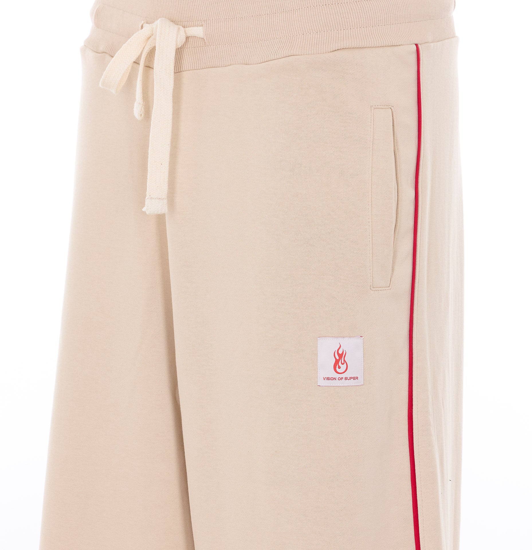 Vision of Super Trousers Beige Cotton