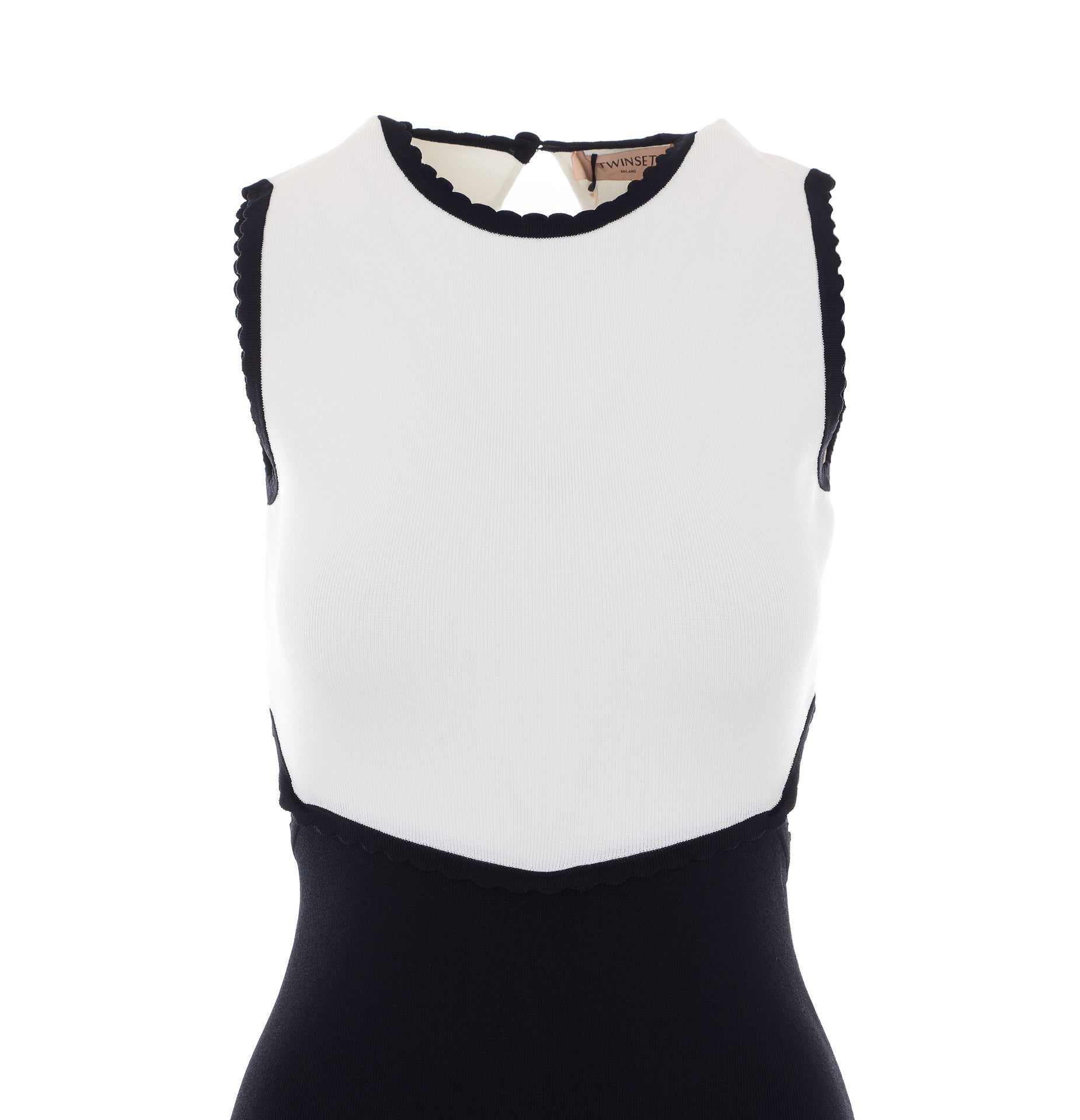 Twin-set Dresses White Viscose