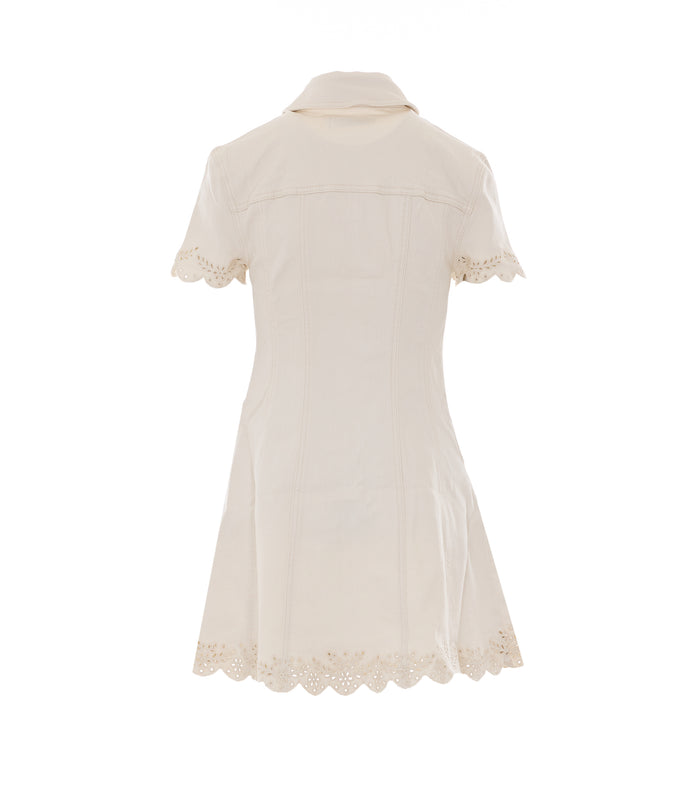 SELF PORTRAIT Dresses White Cotton