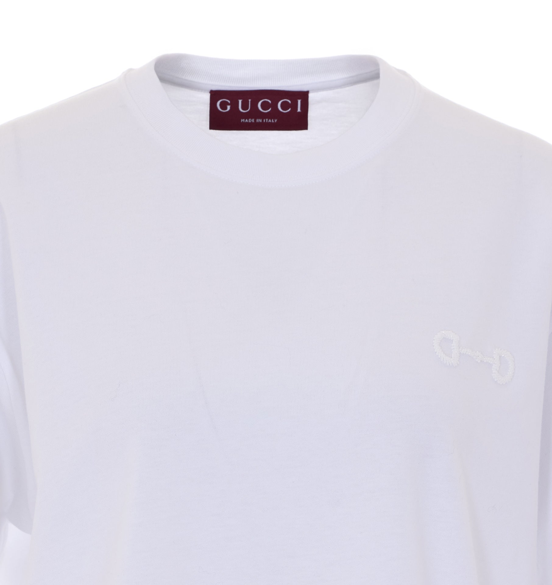 Gucci T-shirts and Polos White Cotton